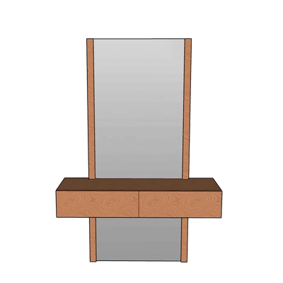 Claire Wall Mounted Dresser-0