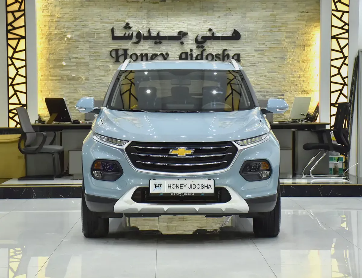 AED 823 EMi at 0% DP | Chevrolet Groove LT ( 2023 Model ) in Blue Color GCC Specs
