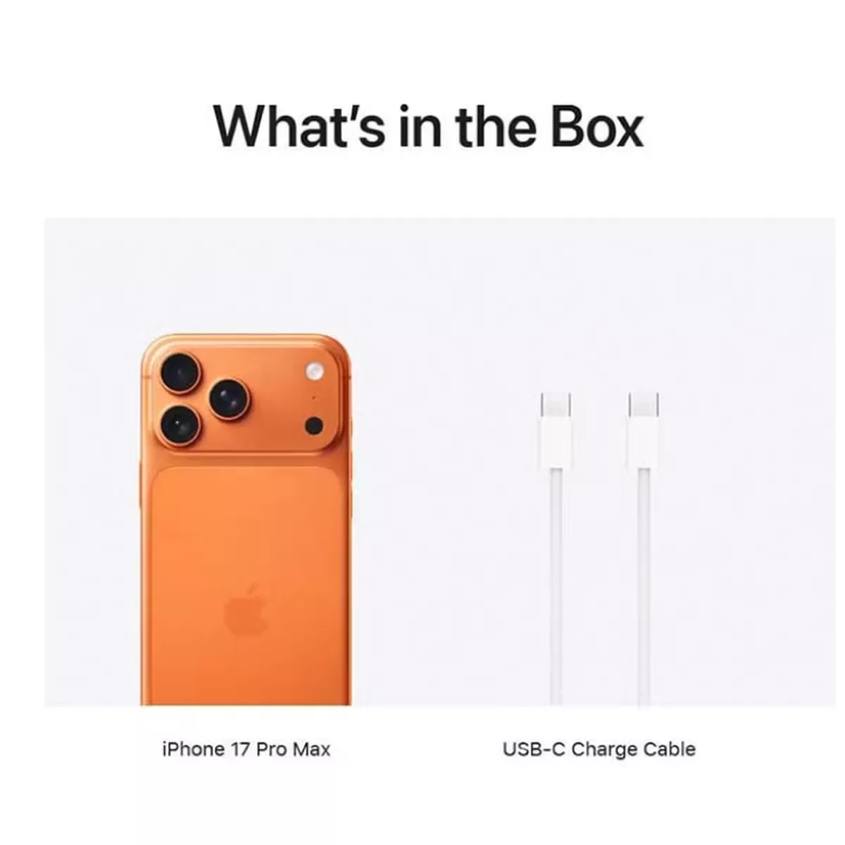 Apple iPhone 17 Pro Max 256 GB Cosmic Orange 5G (eSim only) With FaceTime - International Version-1-1