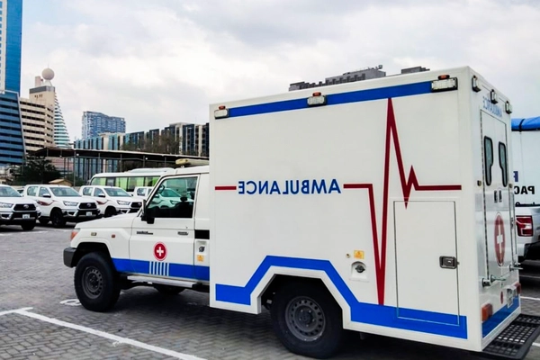 Ambulance Box with Full Equipment for Land Cruiser Pickup
