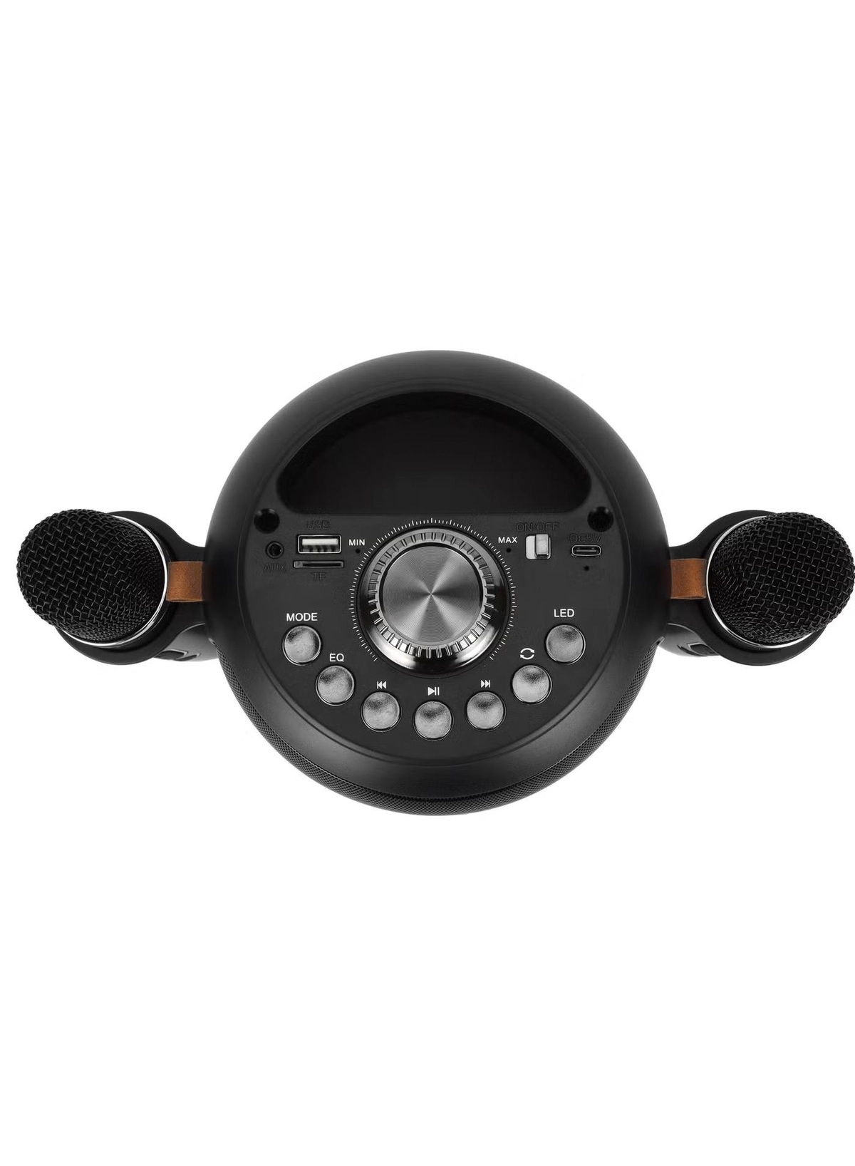 Olsenmark Portable Karaoke Speaker- OMMS1298/ with 2 Mic, USB, TF, Bluetooth, AUX, Wi-Fi Function/ 10 m Range-1-1