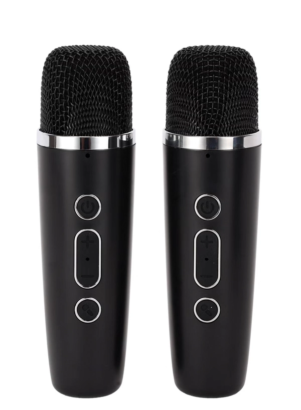 Olsenmark Portable Karaoke Speaker- OMMS1298/ with 2 Mic, USB, TF, Bluetooth, AUX, Wi-Fi Function/ 10 m Range