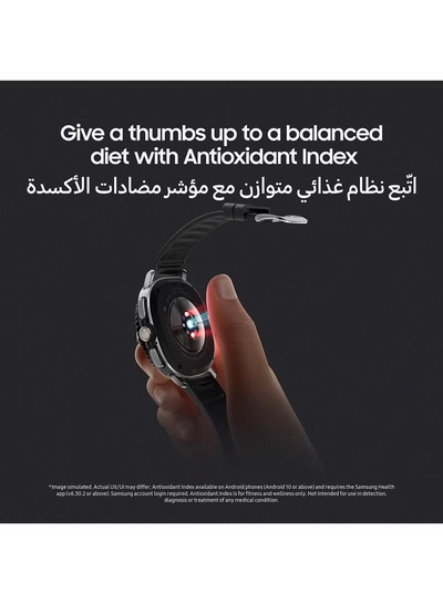 Samsung Galaxy Watch 8 Classic 46mm (Middle East Version) GPS Smartwatch, Cushion Design, Rotating Bezel, Quick Button, 3nm Processor, Sleep Coaching, Running Coach White-6