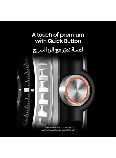 Samsung Galaxy Watch 8 Classic 46mm (Middle East Version) GPS Smartwatch, Cushion Design, Rotating Bezel, Quick Button, 3nm Processor, Sleep Coaching, Running Coach White-7