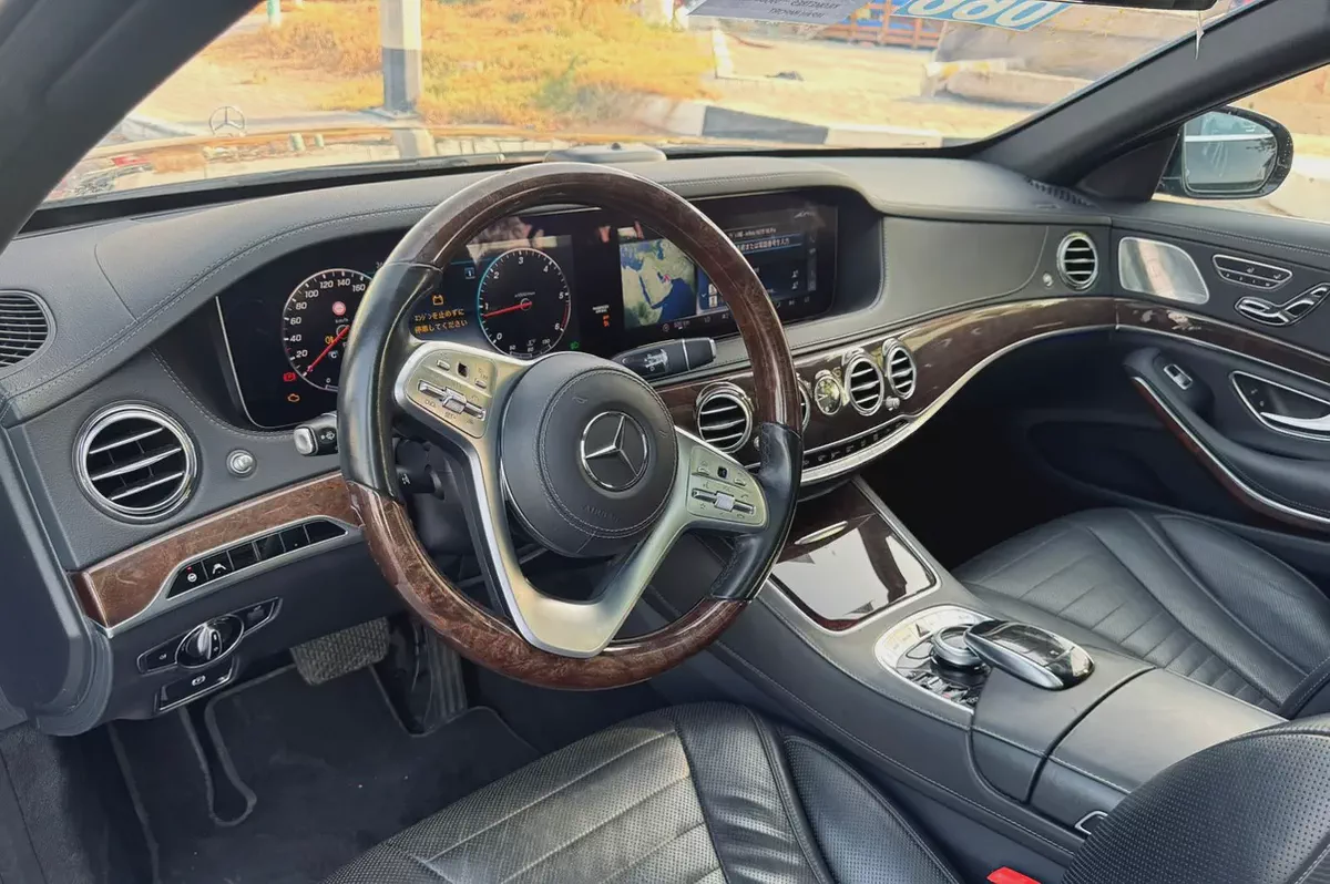 BENZ S400d Diesel | 2019 | ONLY : 57,000 KM | JAPAN IMPORT | NO ACCIDENT | CLEAN TITLE-11-11