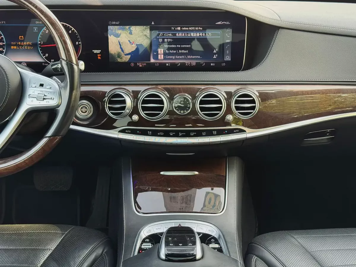BENZ S400d Diesel | 2019 | ONLY : 57,000 KM | JAPAN IMPORT | NO ACCIDENT | CLEAN TITLE-18-18