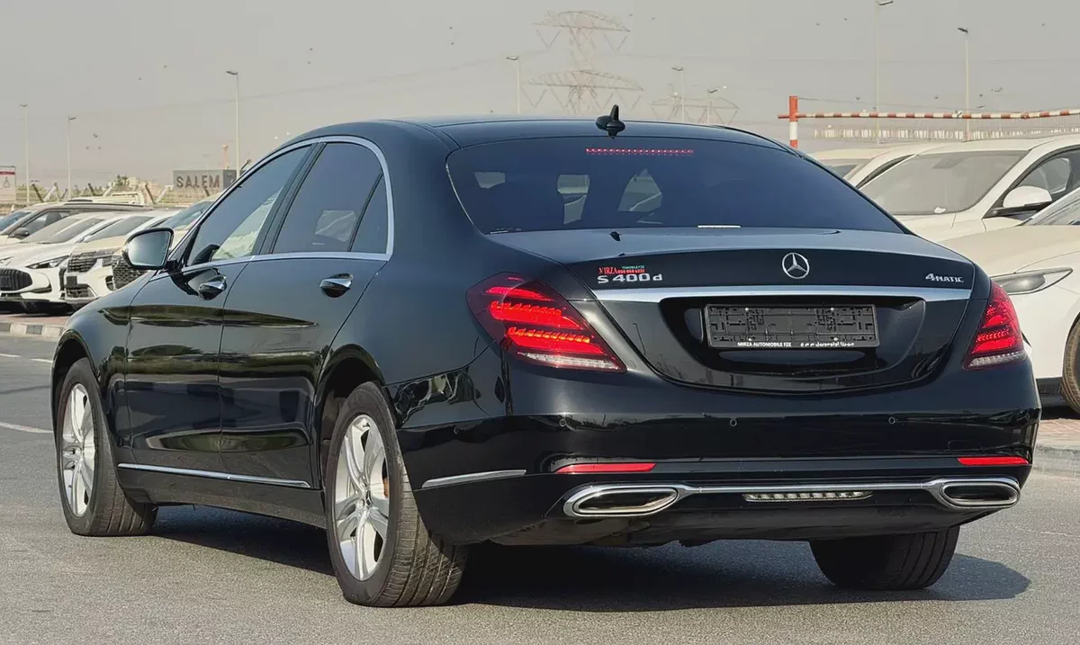 BENZ S400d Diesel | 2019 | ONLY : 57,000 KM | JAPAN IMPORT | NO ACCIDENT | CLEAN TITLE-4-4