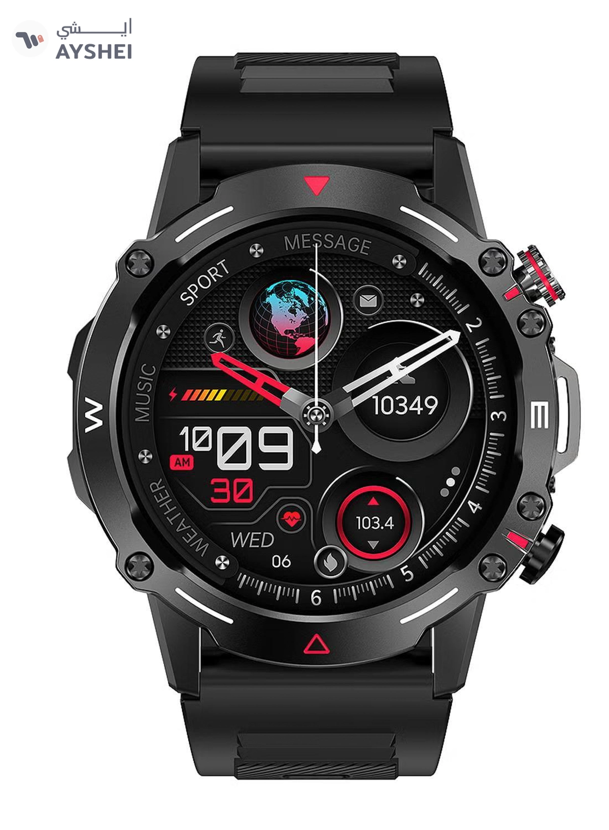 ArmFit Hulk Smartwatch For Men, AMOLED Always On Display-1-1