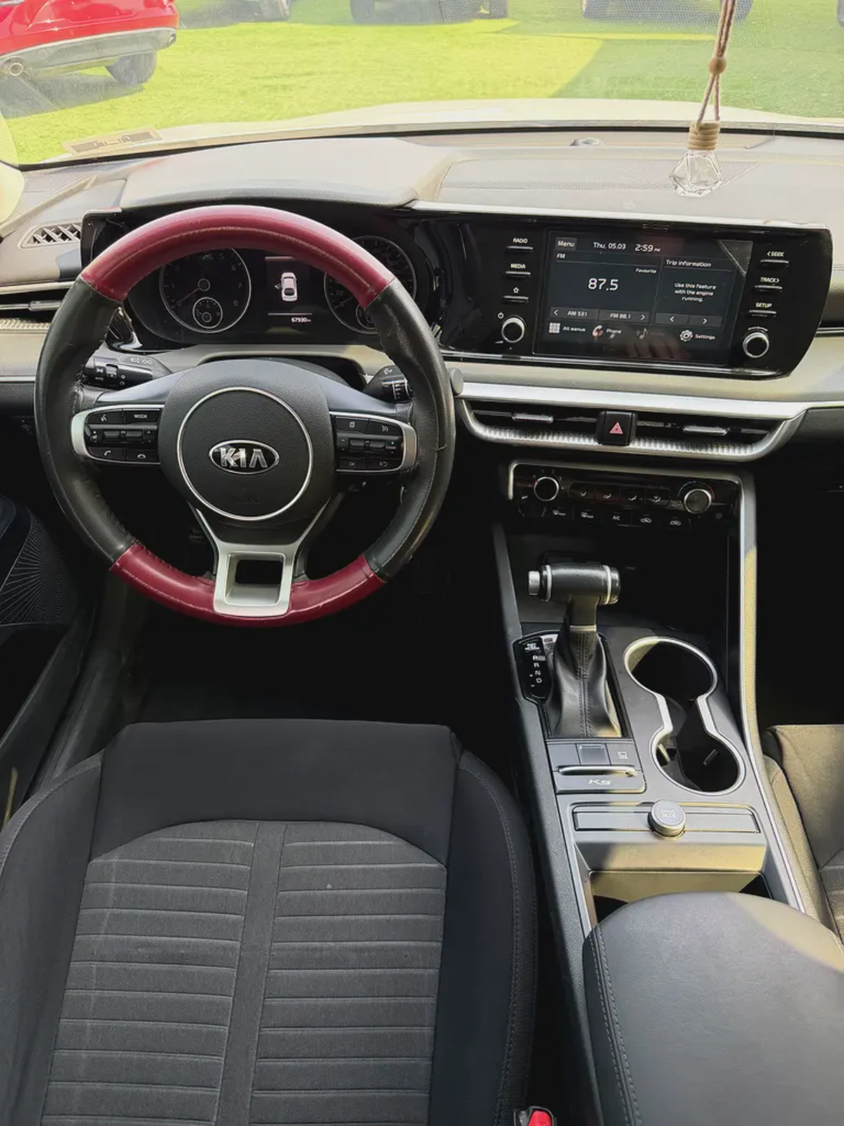 KIA K5 —2021–GCC—FREE ACCIDENT—LOW MILAGE—EXCELLENT CONDITION-9-9
