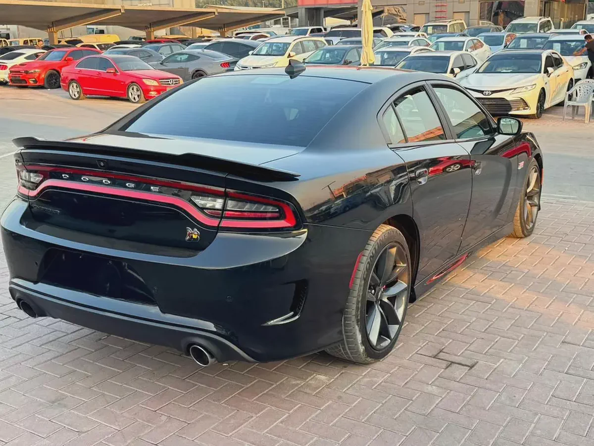 دودج تشارجر سكات باك 6.4 مواصفات أمريكية بحالة جيدة-4-4