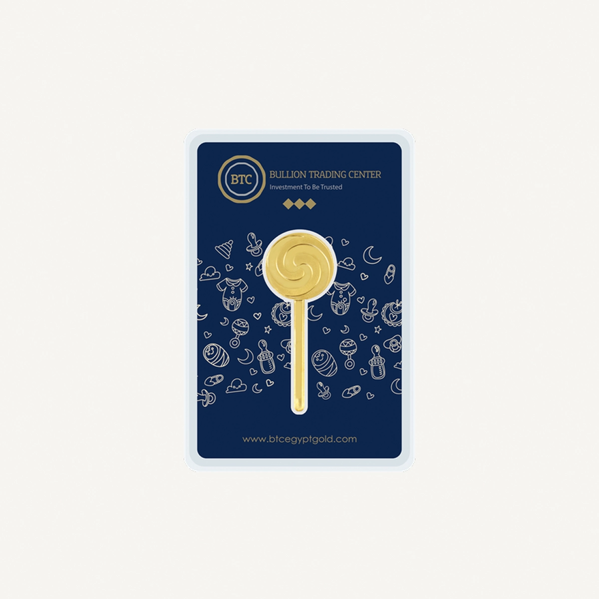 BTC 5 Gram Pure Gold Kids Lollipop- Exclusive Gifting and Collectable 24 carat