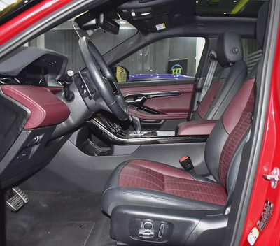 AED 1,963 EMi at 0% DP | Land Rover Range Rover Evoque R-Dynamic ( 2021 Model ) Red Color GCC Specs-9