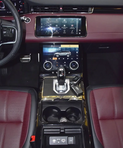 AED 1,963 EMi at 0% DP | Land Rover Range Rover Evoque R-Dynamic ( 2021 Model ) Red Color GCC Specs-16