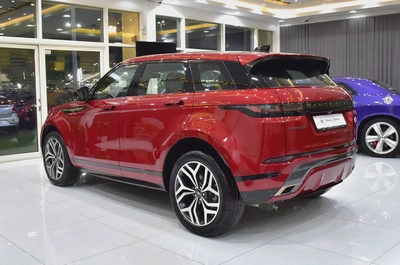 AED 1,963 EMi at 0% DP | Land Rover Range Rover Evoque R-Dynamic ( 2021 Model ) Red Color GCC Specs-6