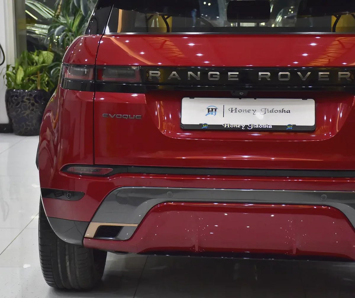 AED 1,963 EMi at 0% DP | Land Rover Range Rover Evoque R-Dynamic ( 2021 Model ) Red Color GCC Specs-7-7