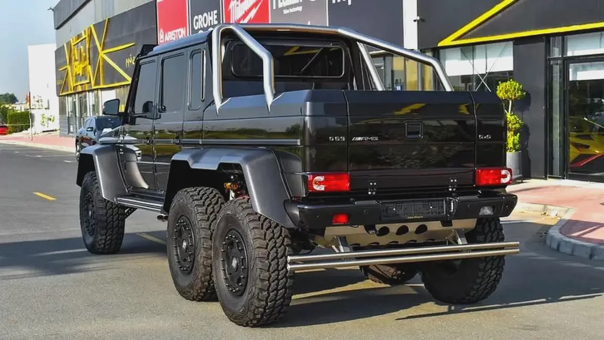 2018 Mercedes-Benz G-Class G 63 AMG 6x6 | GCC Specs | Pristine Condition-10-10