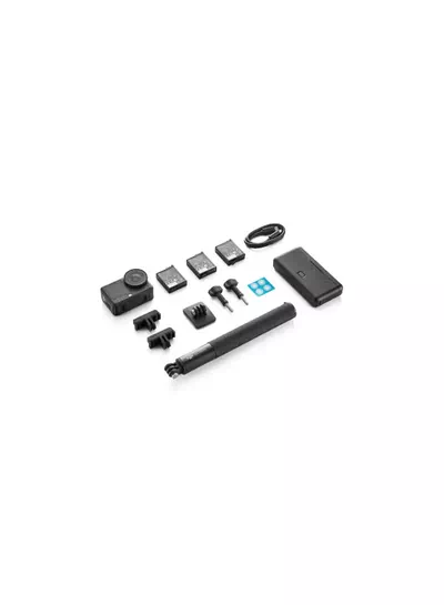 dji Osmo Action 6 Adventure Combo, Action Camera With 1/1.1″ Square Sensor, Variable Aperture of f/2.0–f/4.0, Extended Battery Life With 3 Batteries, Action Camera 4K for Long Outdoor Filming-1