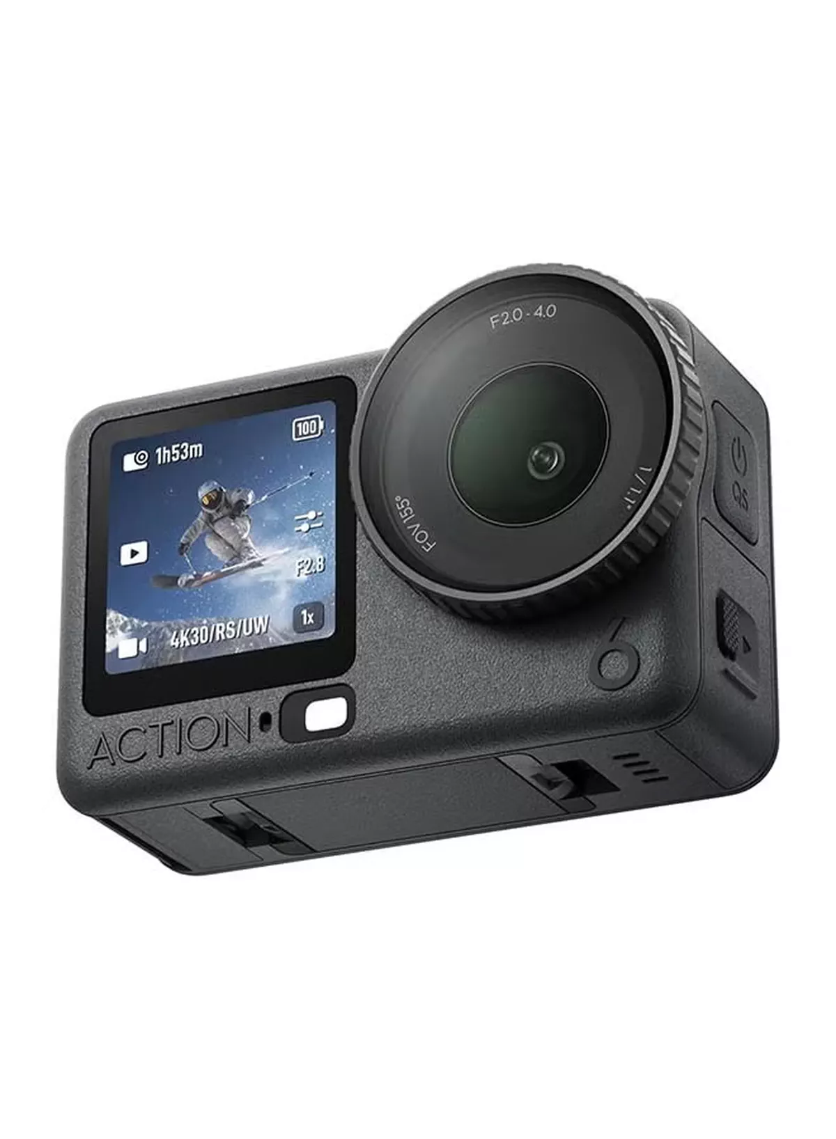 dji Osmo Action 6 Adventure Combo, Action Camera With 1/1.1″ Square Sensor, Variable Aperture of f/2.0–f/4.0, Extended Battery Life With 3 Batteries, Action Camera 4K for Long Outdoor Filming