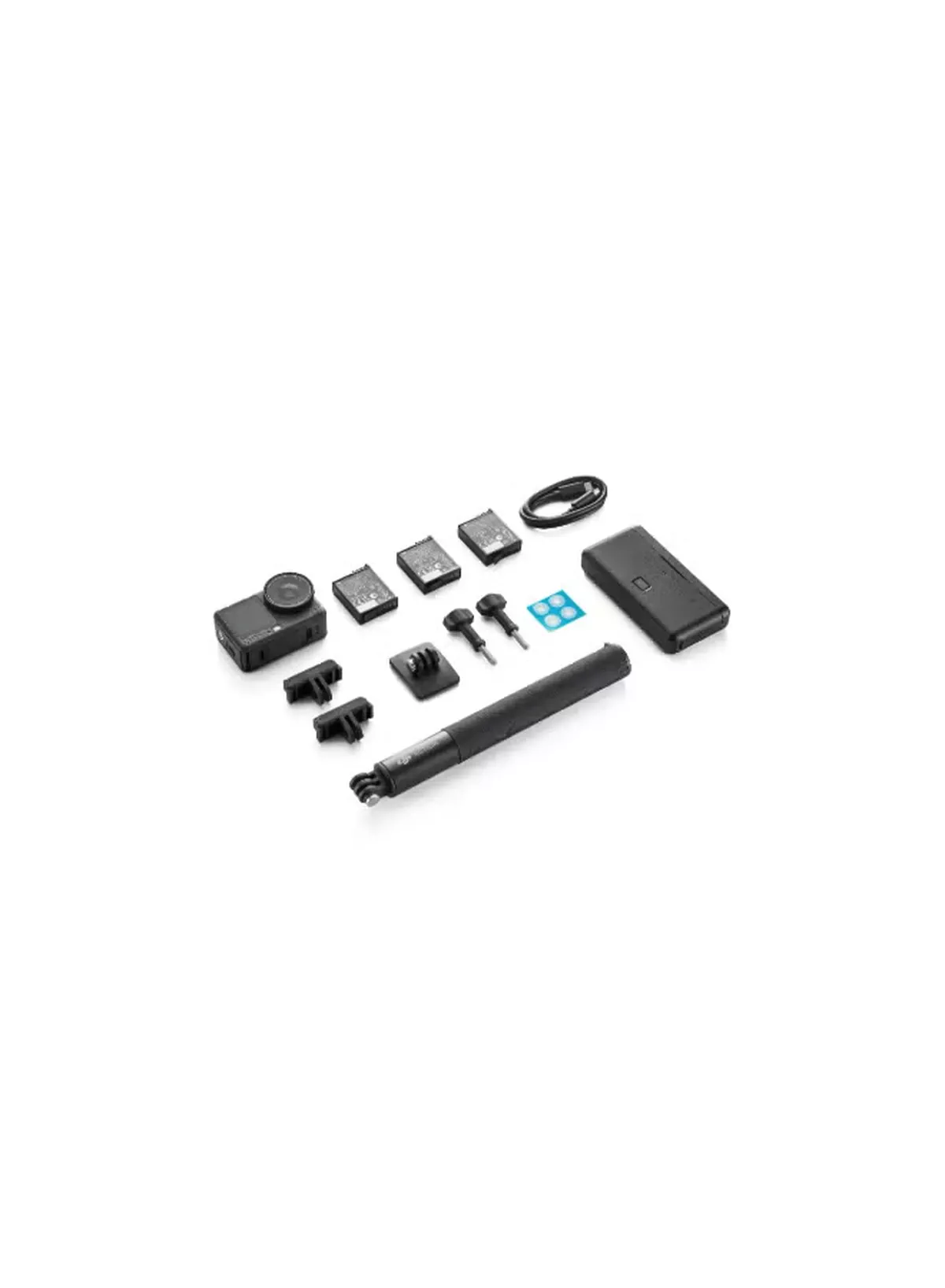 dji Osmo Action 6 Adventure Combo, Action Camera With 1/1.1″ Square Sensor, Variable Aperture of f/2.0–f/4.0, Extended Battery Life With 3 Batteries, Action Camera 4K for Long Outdoor Filming-1-1