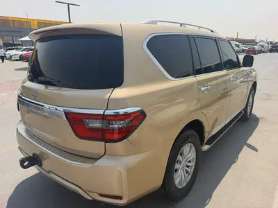 Nissan patrol 2016 look 2020 gold color GacC calen car-9