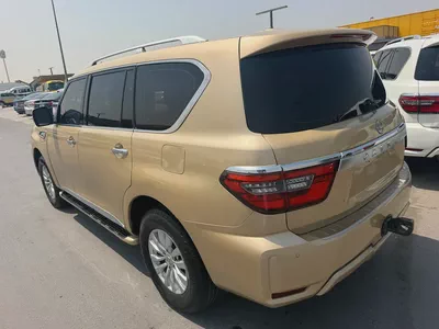 Nissan patrol 2016 look 2020 gold color GacC calen car-4