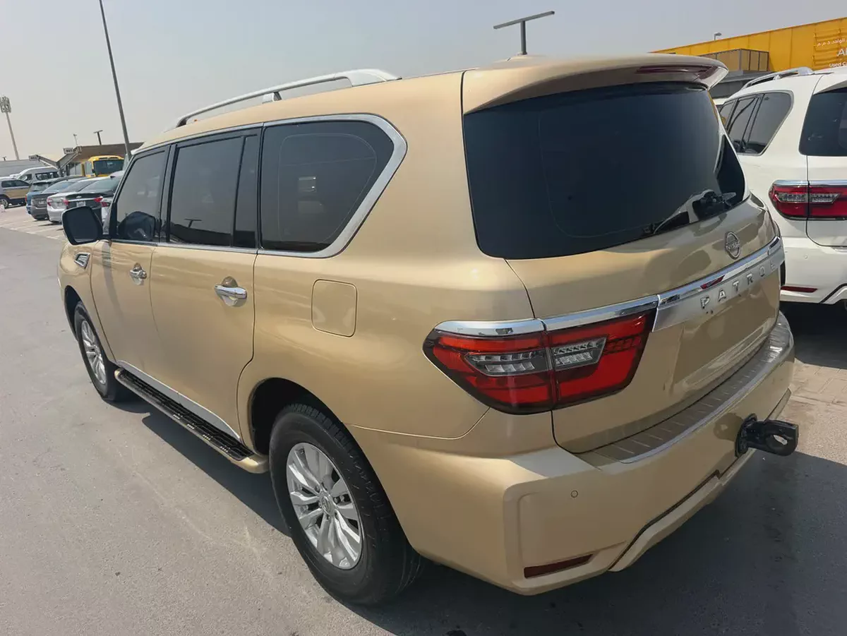 Nissan patrol 2016 look 2020 gold color GacC calen car-4-4