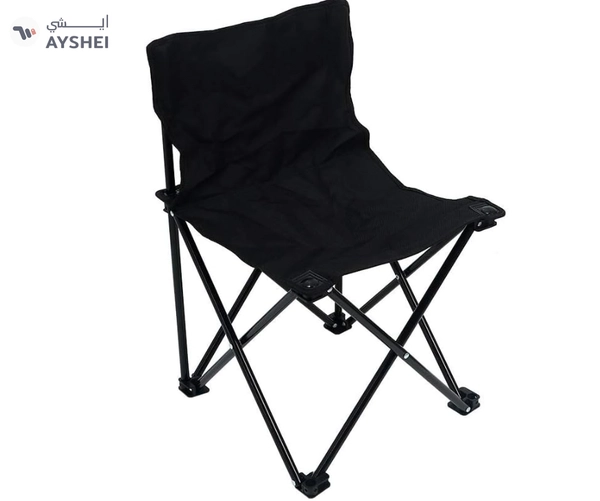 YATAI Set of 4 Folding Chairs With Folding Table - Lightweight Outdoor Camping Chair Table Set