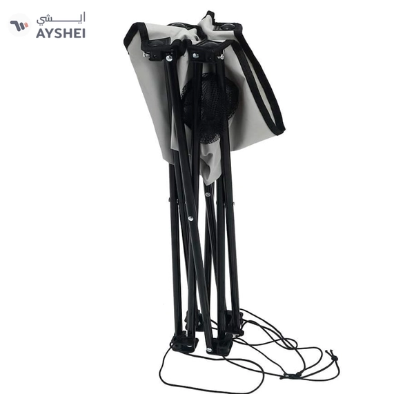 YATAI Set of 4 Folding Chairs With Folding Table - Lightweight Outdoor Camping Chair Table Set