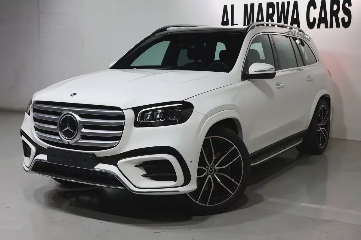MERCEDES-BENZ GLS 450-NIGHT PACKEG 14000KM ONLY 5 YEAR WARRANTYSERVICE CONTRACT GARGASH-GCC SPE