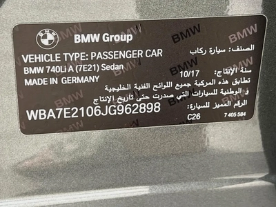 BMW 740LI --M-Kit---GCC--Zero Accident-13