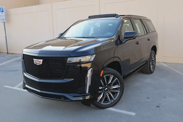 CADILLAC ESCALADE 600 SPORT PLATINUM-0KM-2024-GCC SPECS-UNDER WARRANTY  SERVICE-BRAND NEW