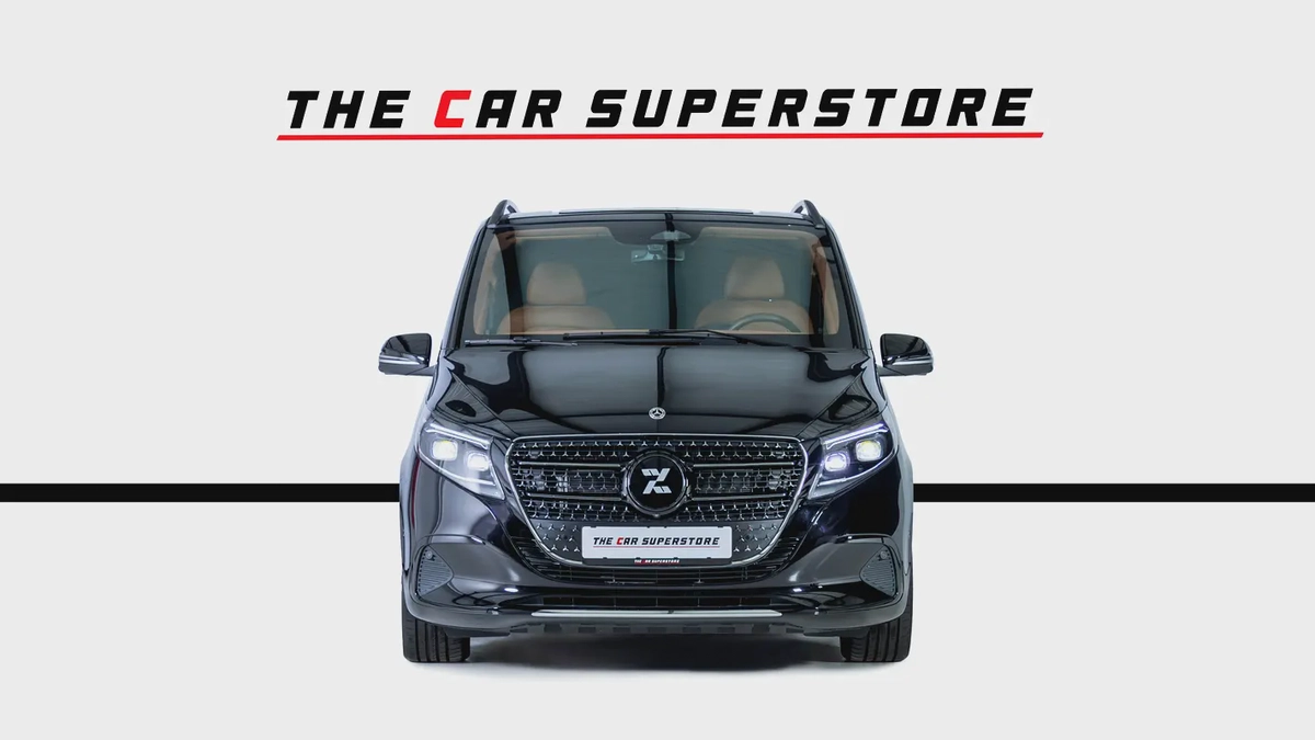Brand New Mercedes Benz V300-GCC-VIP Upgrades-Exclusive Transportation-Mercedes Warranty till 2027-2-2