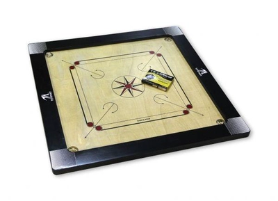 TA SPORTS Branded Carrom Board Full Set 36" X 36" Perfect Size Premium Quality-1