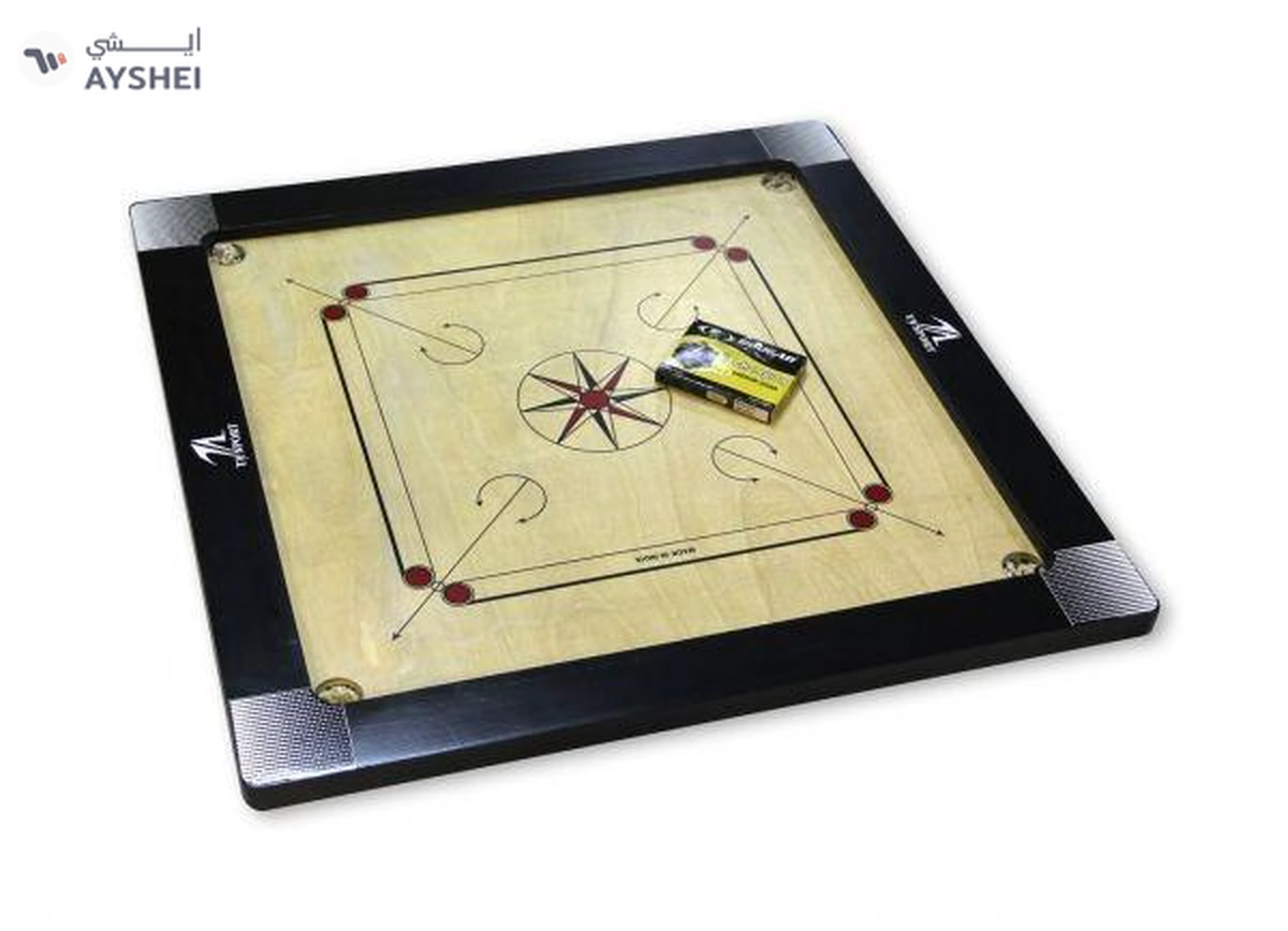 TA SPORTS Branded Carrom Board Full Set 36" X 36" Perfect Size Premium Quality-1-1