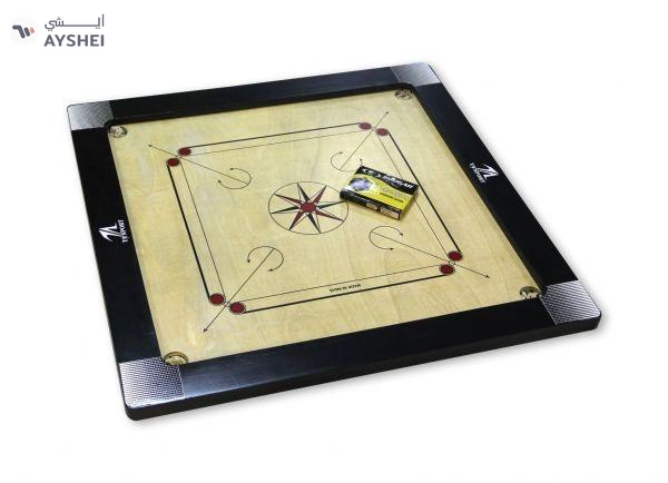 TA SPORTS Branded Carrom Board Full Set 36" X 36" Perfect Size Premium Quality