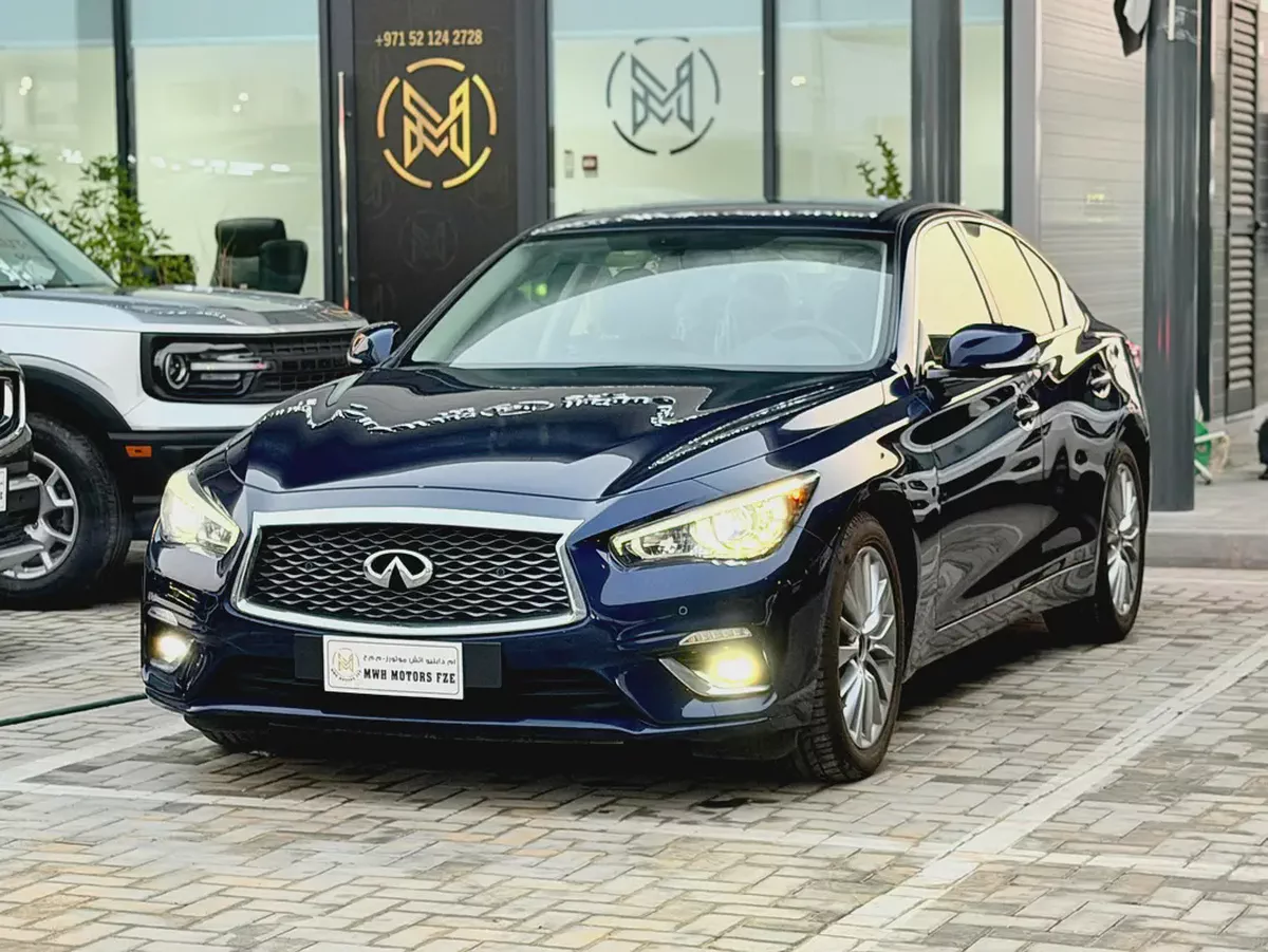 Infiniti Q50 Luxe 2024 GCC Specs - Brand New