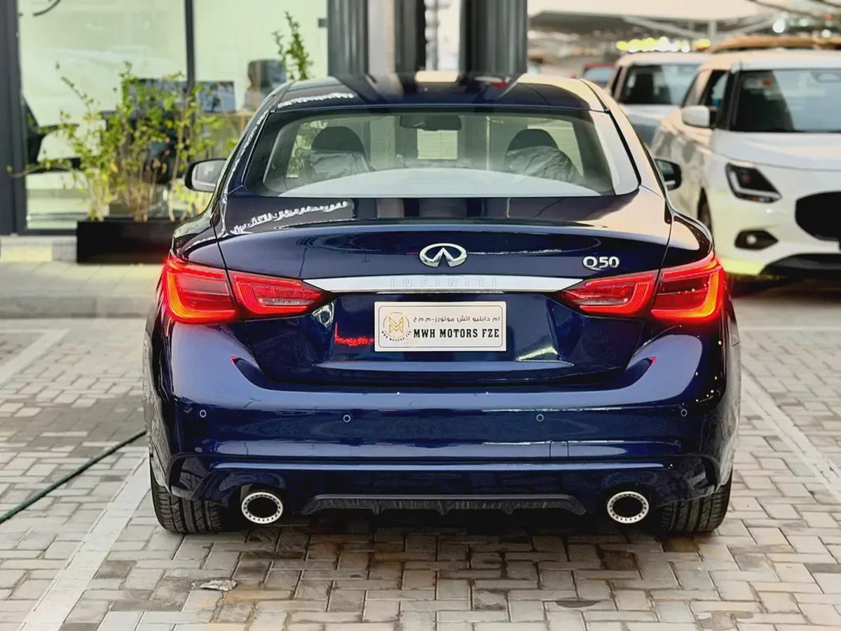 Infiniti Q50 Luxe 2024 GCC Specs - Brand New-4-4