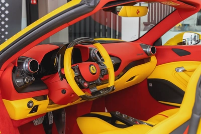 Ferrari F8 Spider | Pristine | Fully Carbon Interior  Exterior | Carbon Steering  Paddles-12