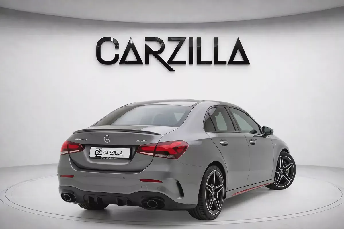 AED 2,448 / Monthly l Mercedes-Benz A35 AMG 4MATIC 2021 l GCC Specs l Full Gargash Service History-1-1