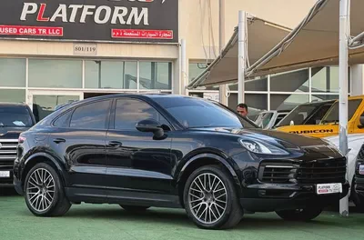Porsche cayenne coupe model 2023 gcc original paint بورش كايان كوب ٢٠٢٣ خليجي صبغ وكالة-0