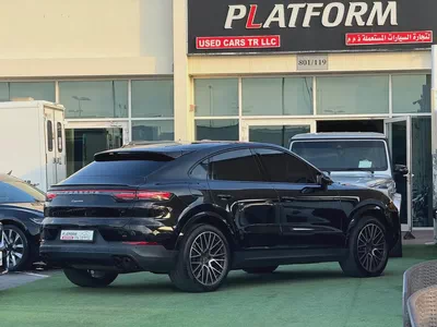 Porsche cayenne coupe model 2023 gcc original paint بورش كايان كوب ٢٠٢٣ خليجي صبغ وكالة-4