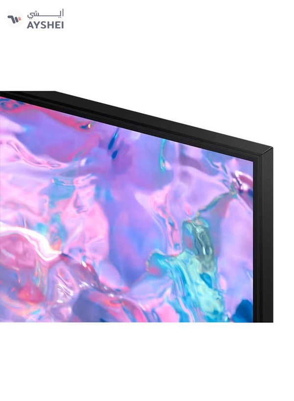 Samsung 50 Inch Crystal UHD 4K Smart TV 2023 PurColor, Smart Hub - International Version UA50CU7000 Black