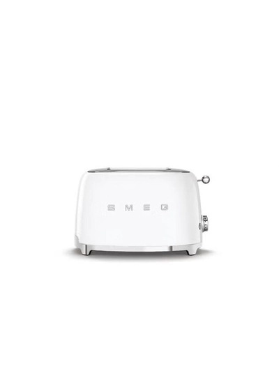 smeg 50's Retro Style 2 Slice Toaster 1035 W TSF01WHUK/AU / TSF01WHEU White-0