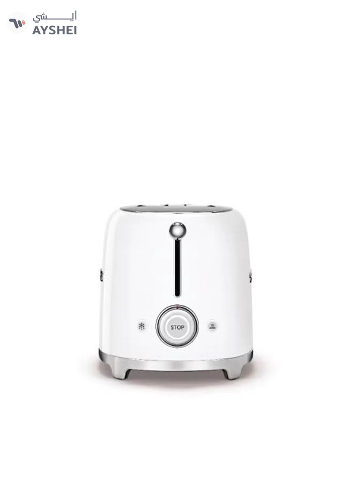 smeg 50's Retro Style 2 Slice Toaster 1035 W TSF01WHUK/AU / TSF01WHEU White-3-3