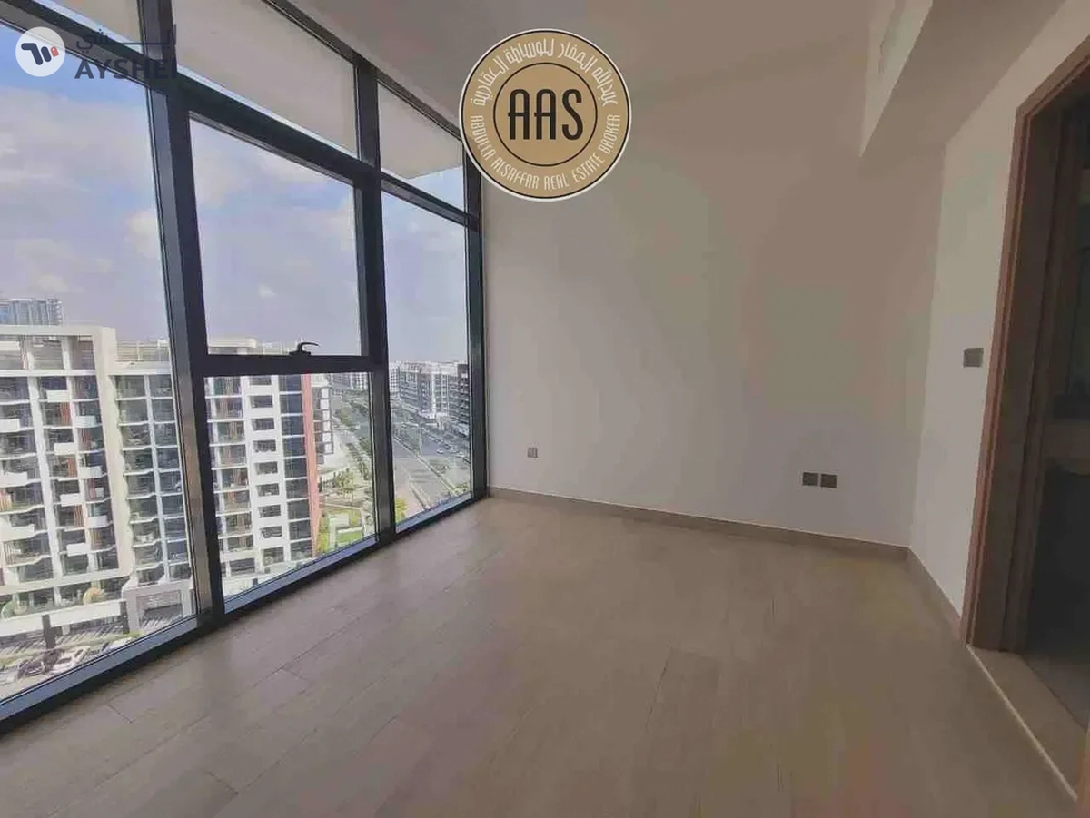 Chiller free brand new 1bhk available in azizi rivera just 69k-3-3