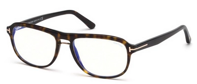 Tom Ford FT 5538-B - 052 Dark Havana | Eyeglasses Man-0