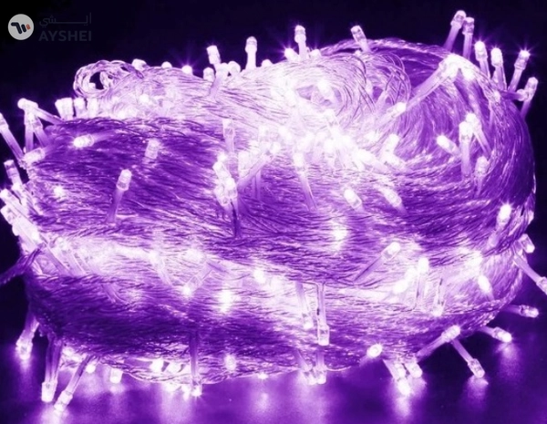 LED DECORATIVE STRING LIGHTS-50M-PURPLE