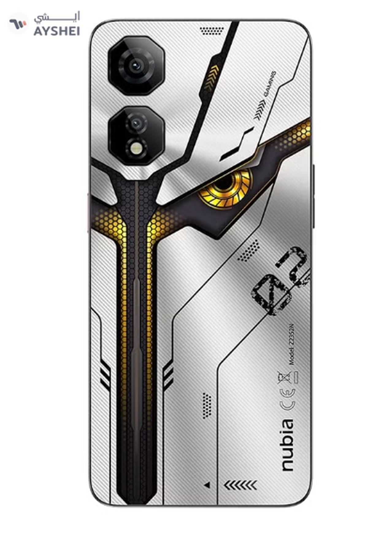 ZTE nubia Neo 2 5G Dual SIM Frost Silver (8+12)GB RAM 256GB 5G - International Version-2-2