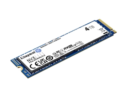 Kingston NV3 4TB M.2 2280 NVMe SSD, PCIe 4.0 Gen 4x4, Up to 6000 MB/s - SNV3S/4000G | 4 TB-1