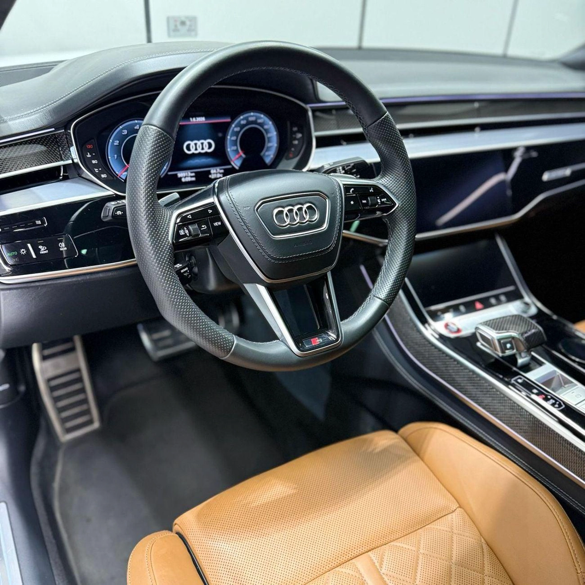Audi S8 STD Black Edition | GCC | Under warranty until 2028-7-7